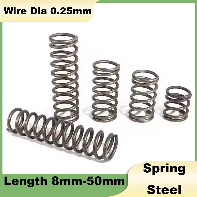 Mini Trampoline Spring - 10Pcs/Lot 0.25mm Micro Small Compression Spring