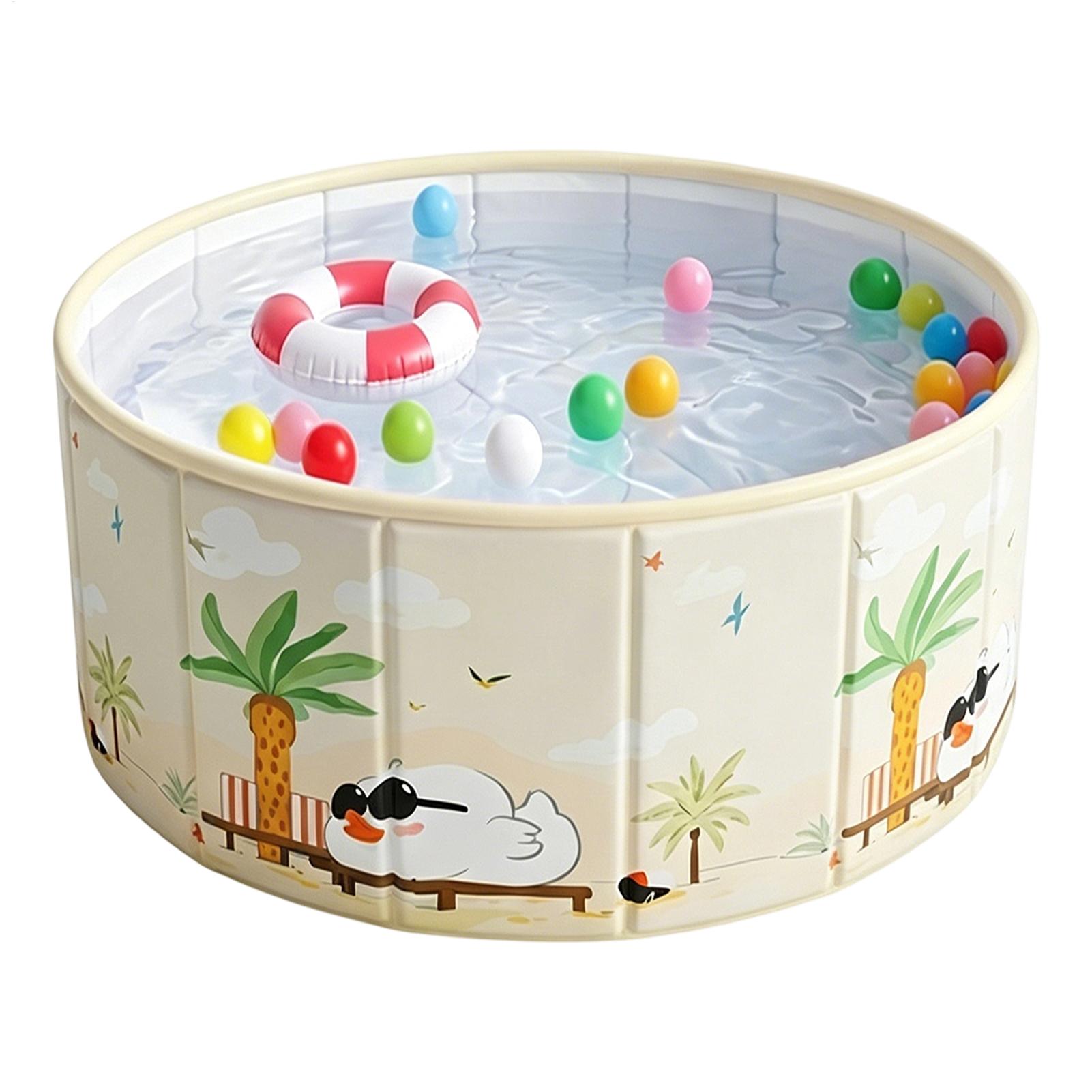 Kids Outdoor Pool - Thickened Bathtub Foldable Dog Pool Outdoor