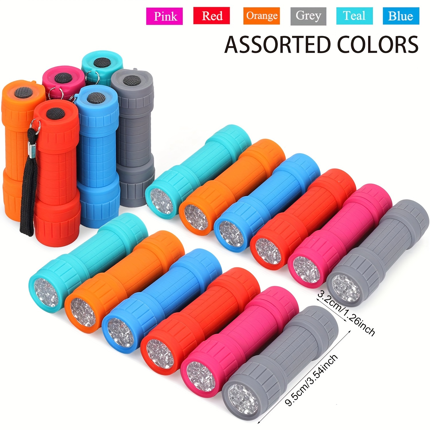 Outdoor Kid - Mini Portable Flashlight Nine XPE Lamp
