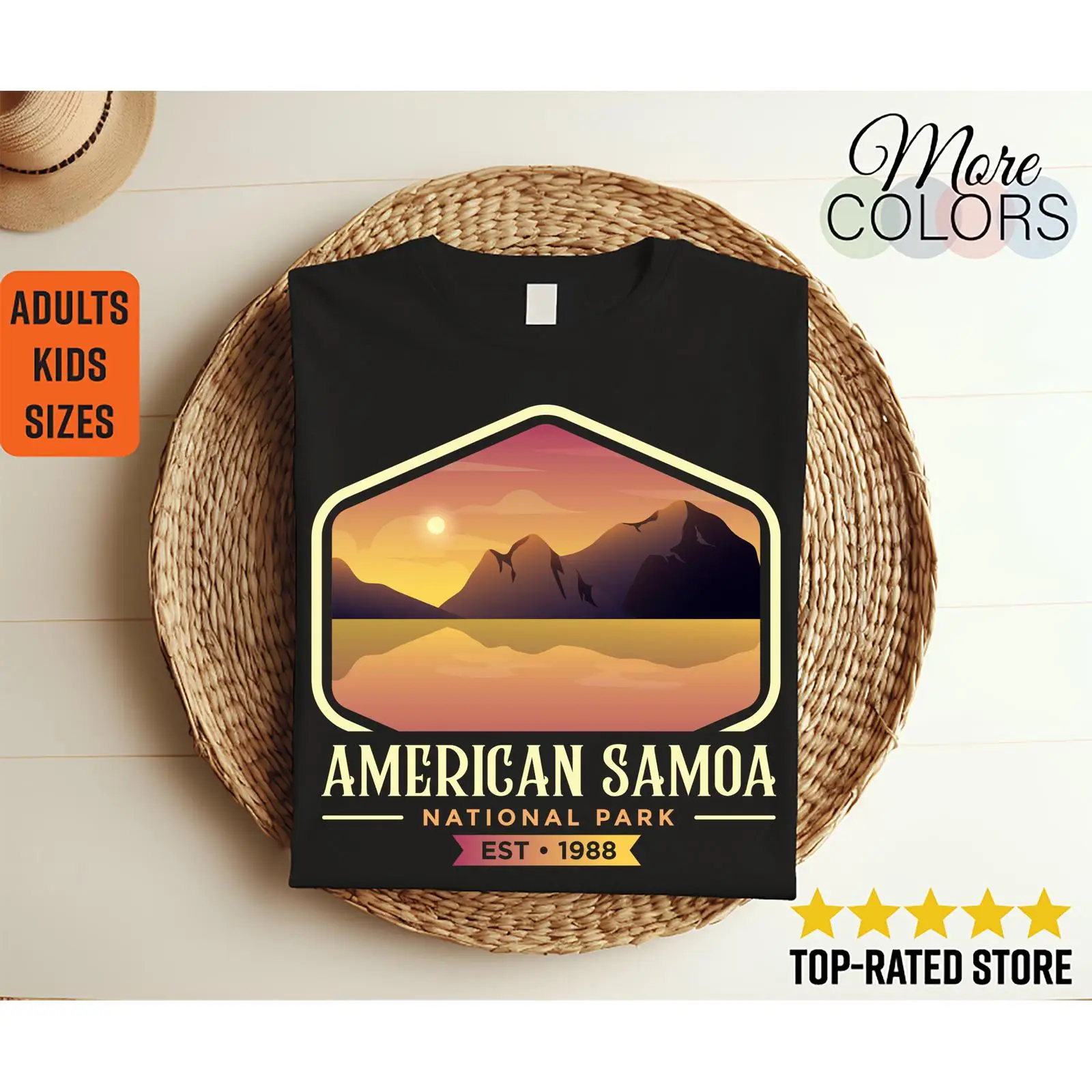 Kids Outdoor Adventure Park - Vintage American Samoa National Park Est