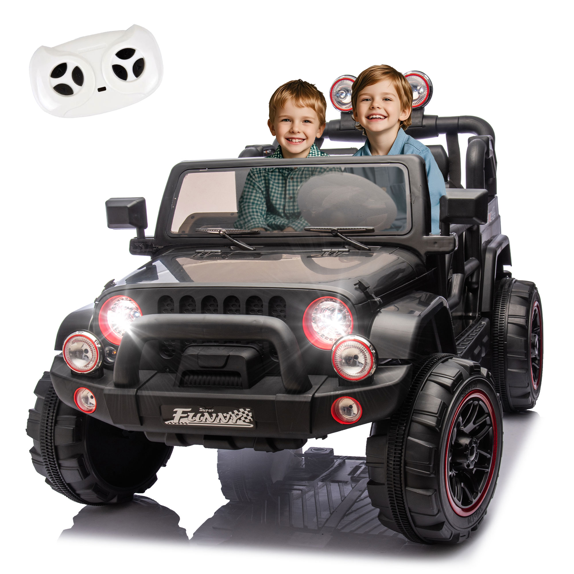Kids Outdoor Ride On - Kids Electric Ride On Toy 24V