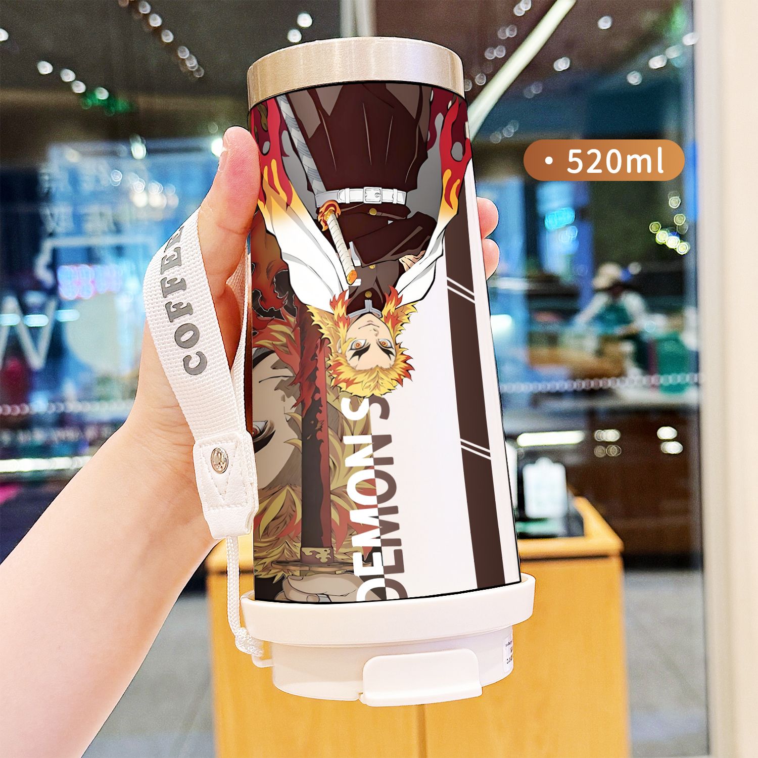 Demon Slayer Thermos Anime Tan - Kids Outdoor Dining Set 评论和价格