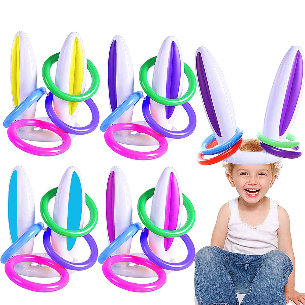 Inflatable Rabbit Ear Throwing - Kids Outdoor Easter Gifts 评论和价格