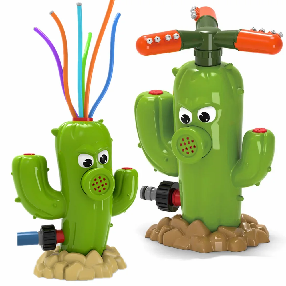 Water Spray Toy Cactus Sprinkl - Kids Outdoor Yard Toys 评论和价格