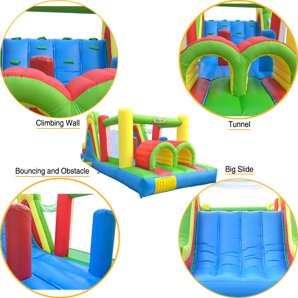 Colorful Inflatable Bounce Hou - Kids Outdoor Jumping Castle 评论和价格