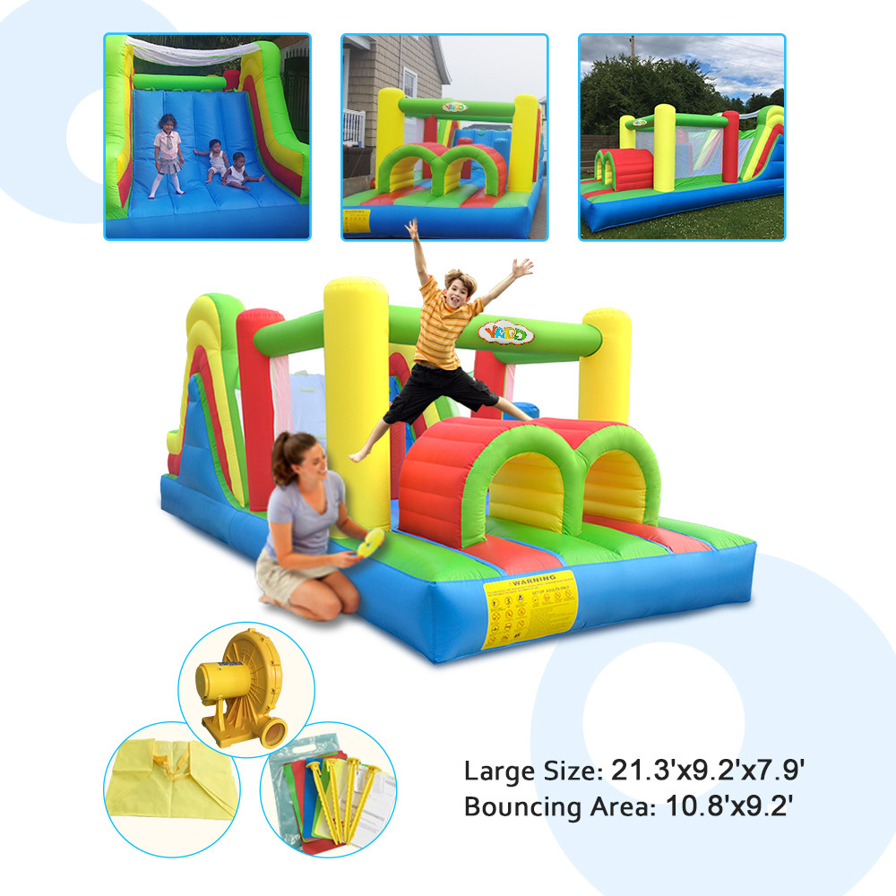 Colorful Inflatable Bounce Hou - Kids Outdoor Jumping Castle 评论和价格