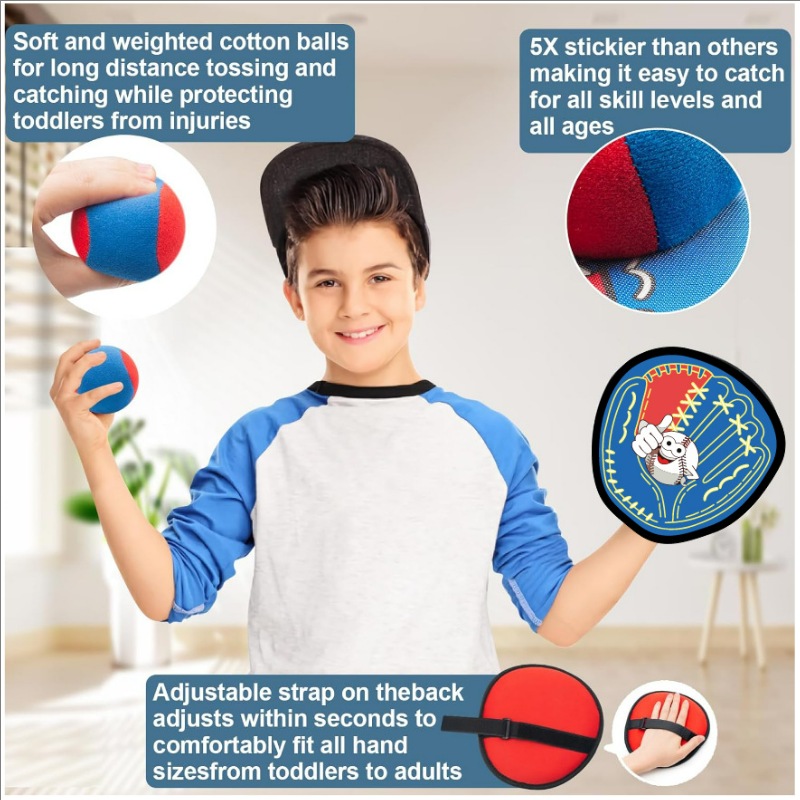 Toss and Catch Ball Set Outdoo - Kids Outdoor Easter Gifts 评论和价格