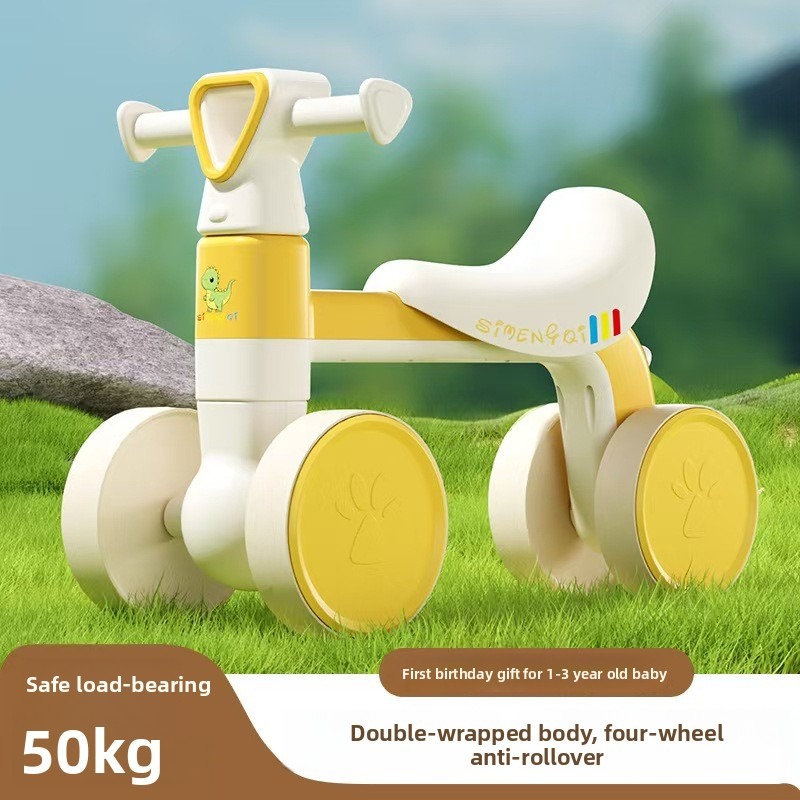 Baby Balance Bike 4 Wheel Todd - Kids Outdoor Ride On 评论和价格