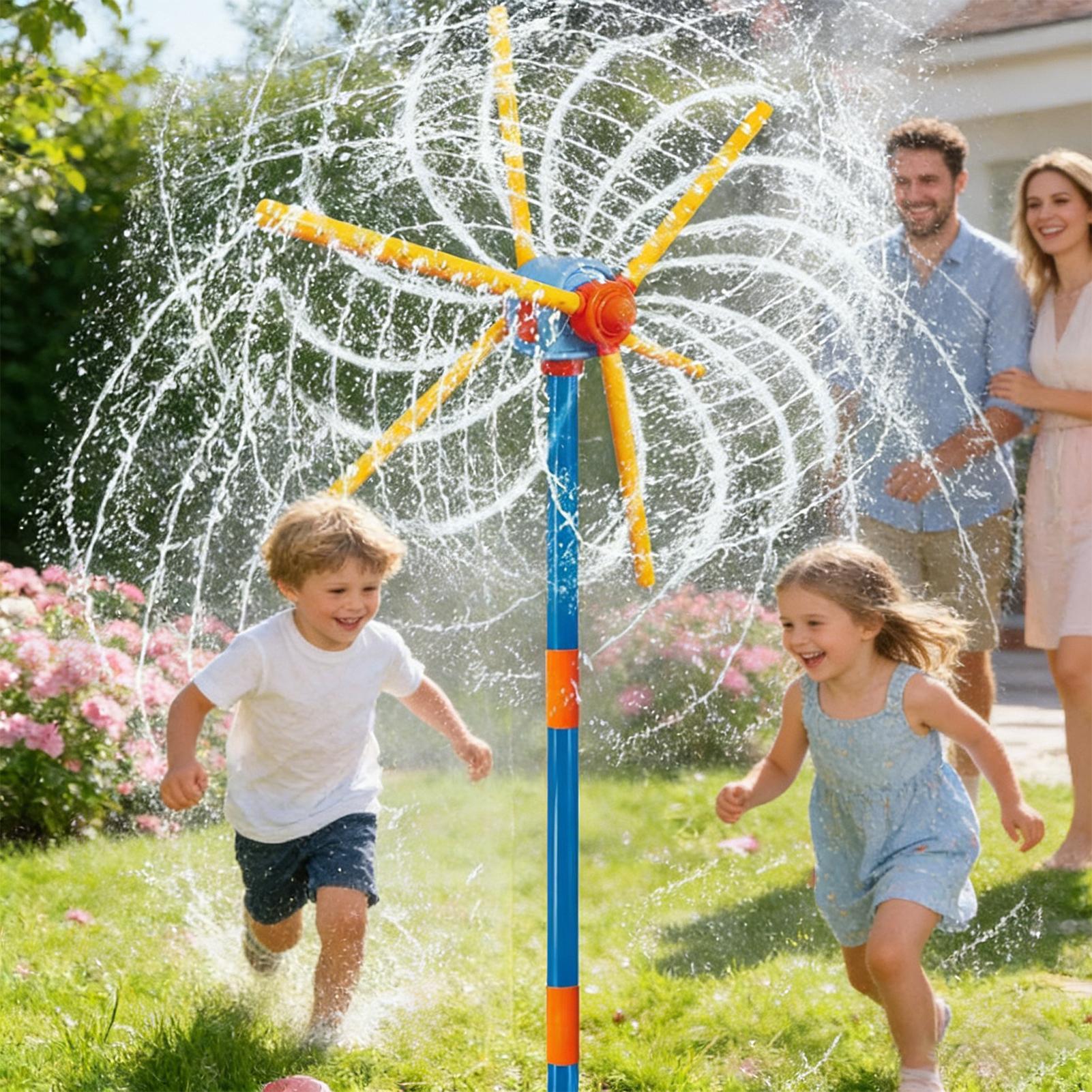 Kids Sprinkler Windmill Fun Sp - Kids Outdoor Yard Toys 评论和价格
