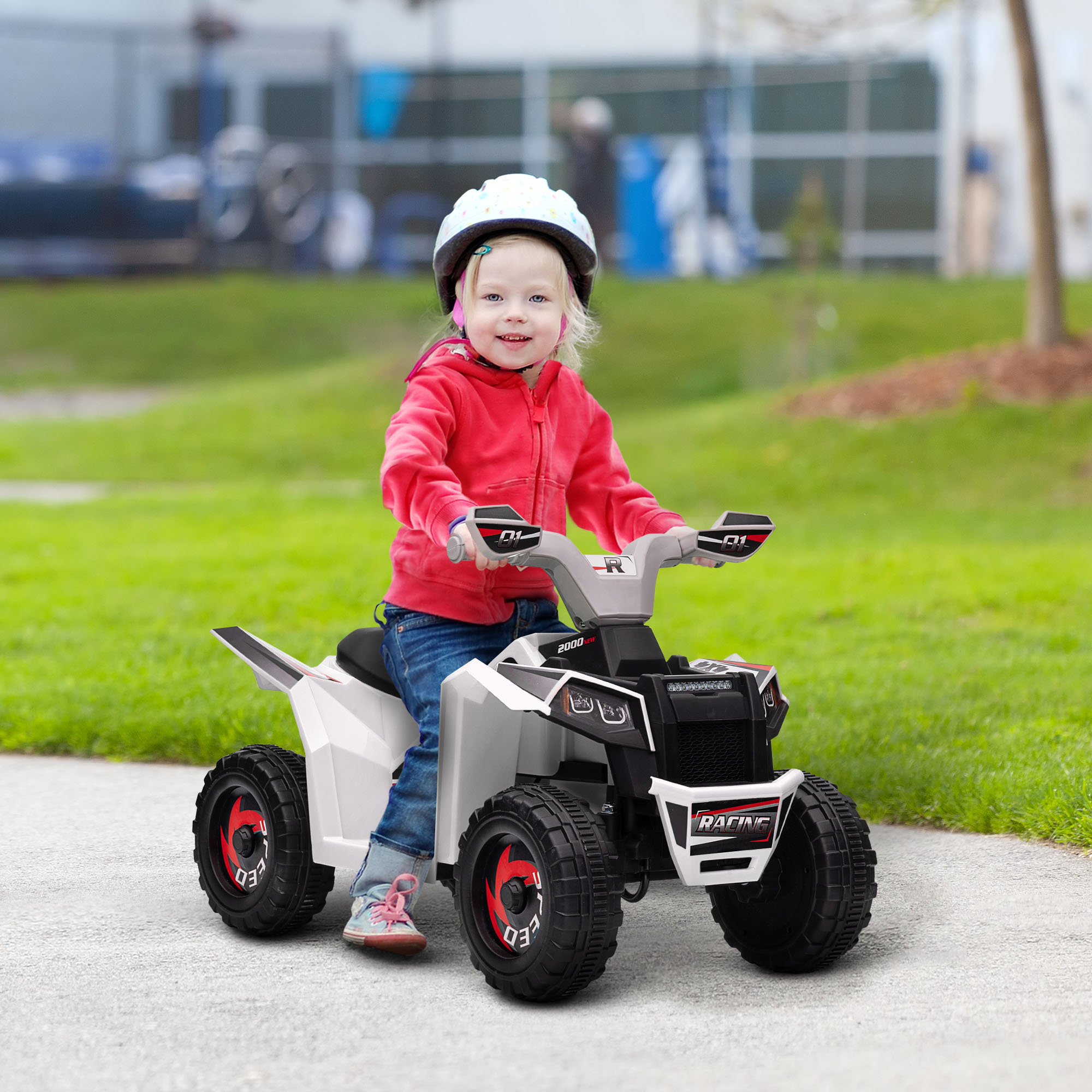 Car 6V with Kids Durable Desig - Kids Outdoor Yard Toys 评论和价格