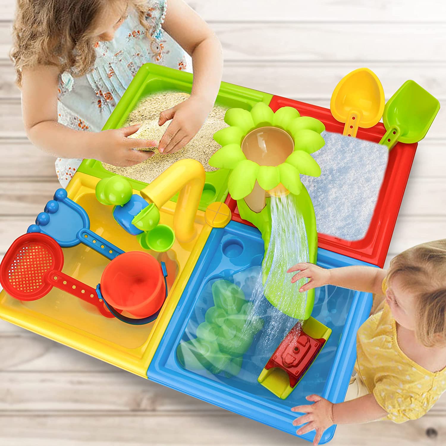 Beach Table Sand Play Toys Chi - Kids Outdoor Pool 评论和价格