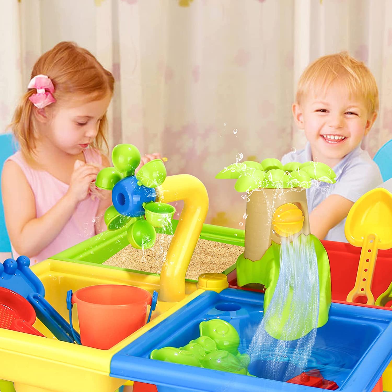 Beach Table Sand Play Toys Chi - Kids Outdoor Pool 评论和价格