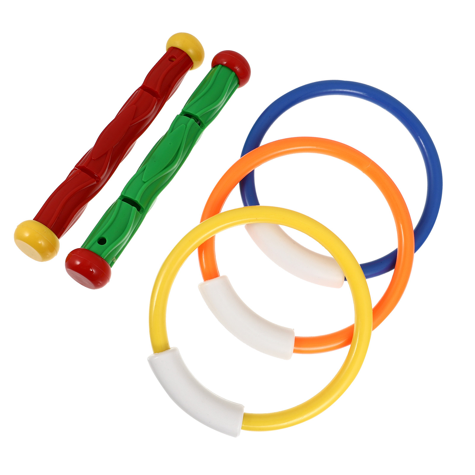 5Pcs Colorful Diving Sticks Si - Kids Outdoor Sink 评论和价格