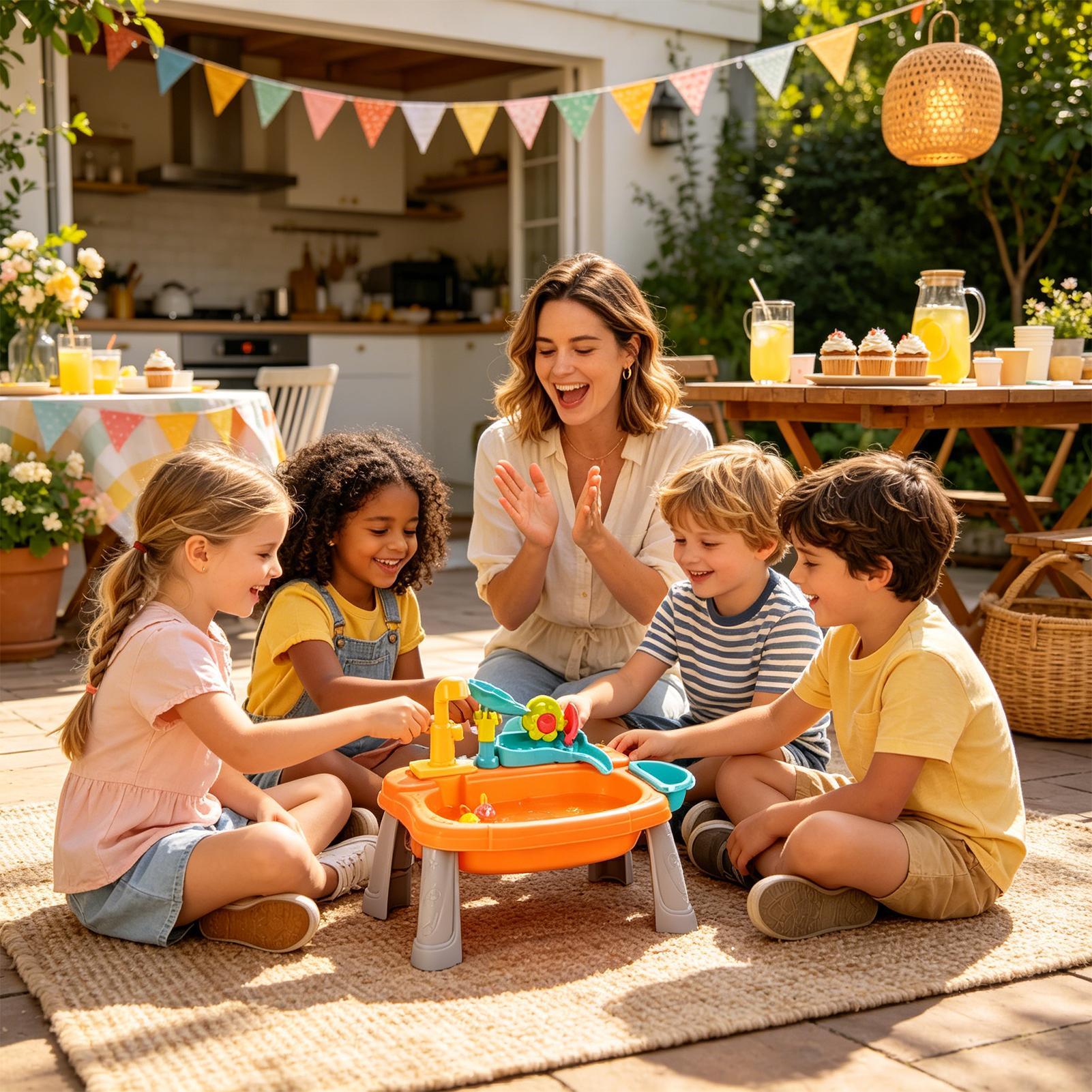 Sink Toy Automatic Battery Ope - Kids Outdoor Sink 评论和价格