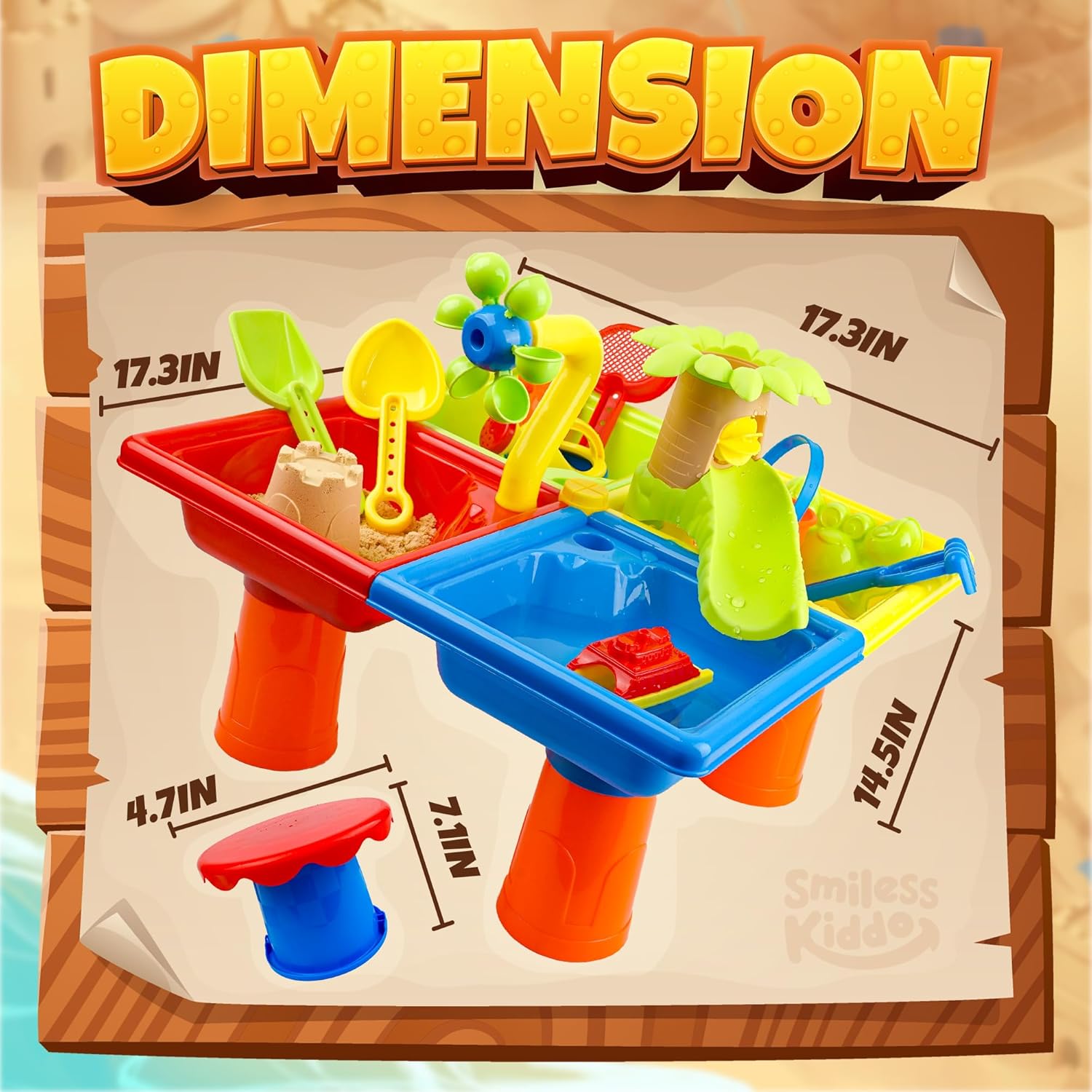 25 Pcs Summer Water Table for  - Kids Outdoor Pool 评论和价格