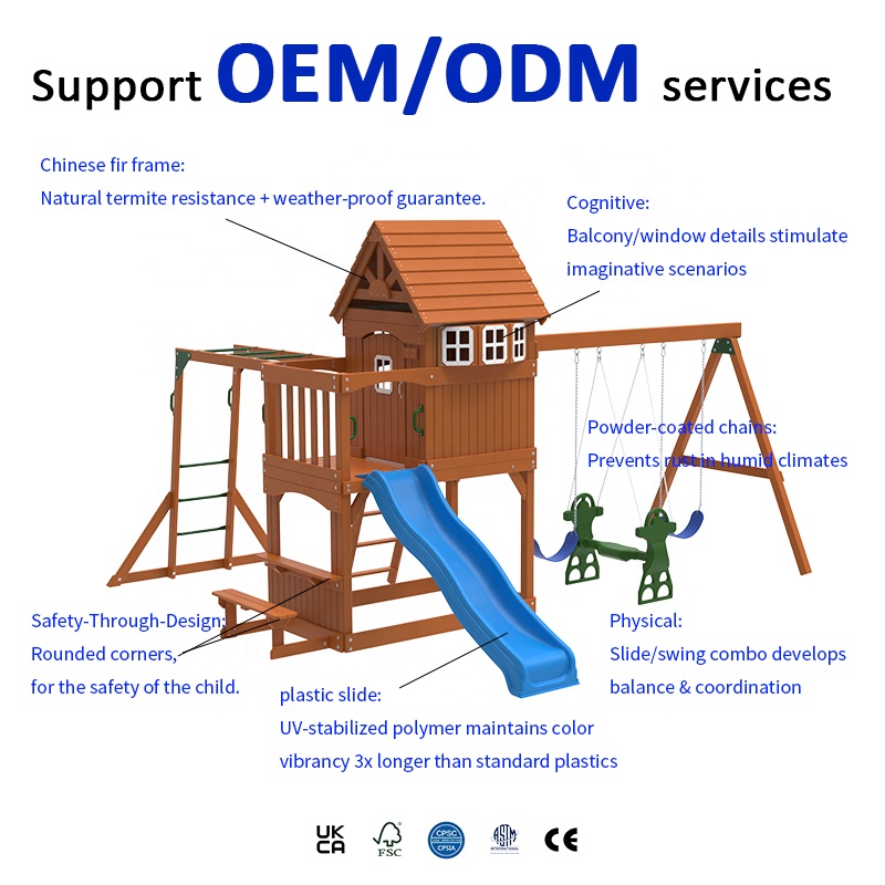 Large Outdoor Amusement Equipm - Kids Outdoor Swing Set 评论和价格