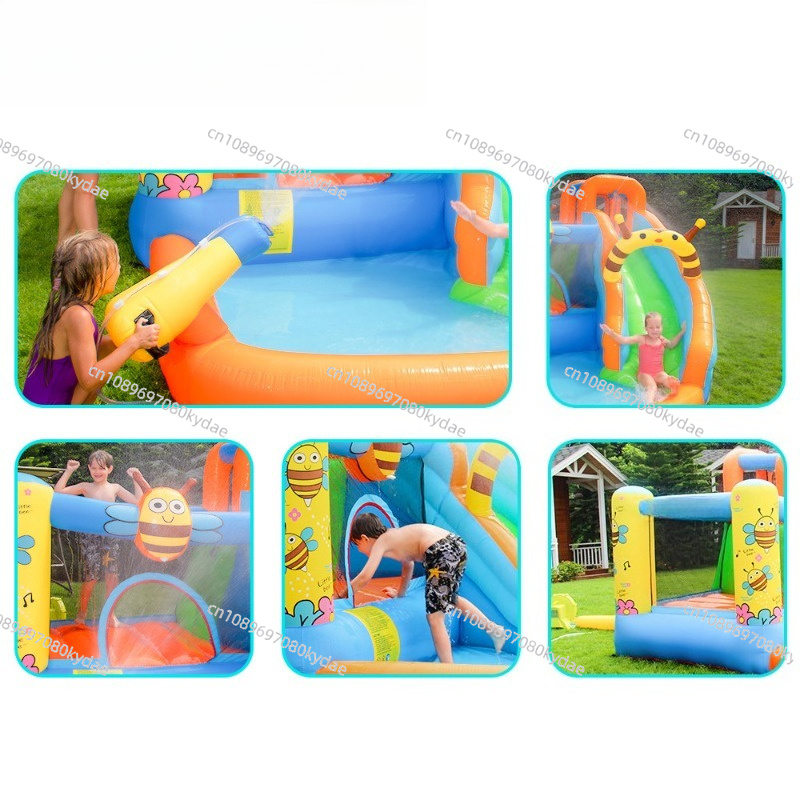 Inflatable Bounce Castle Water - Kids Outdoor Jumping Castle 评论和价格