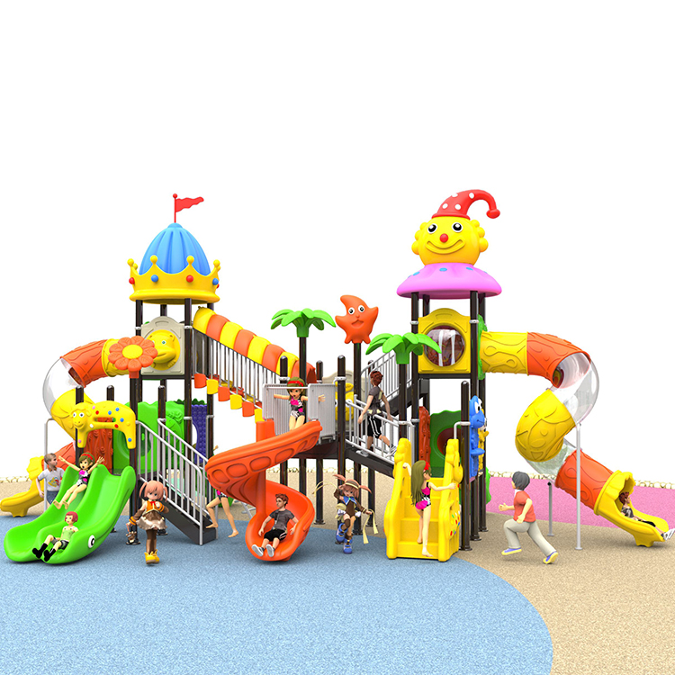 Outdoor Colorful Plastic Slide - Kids Outdoor Adventure Park 评论和价格