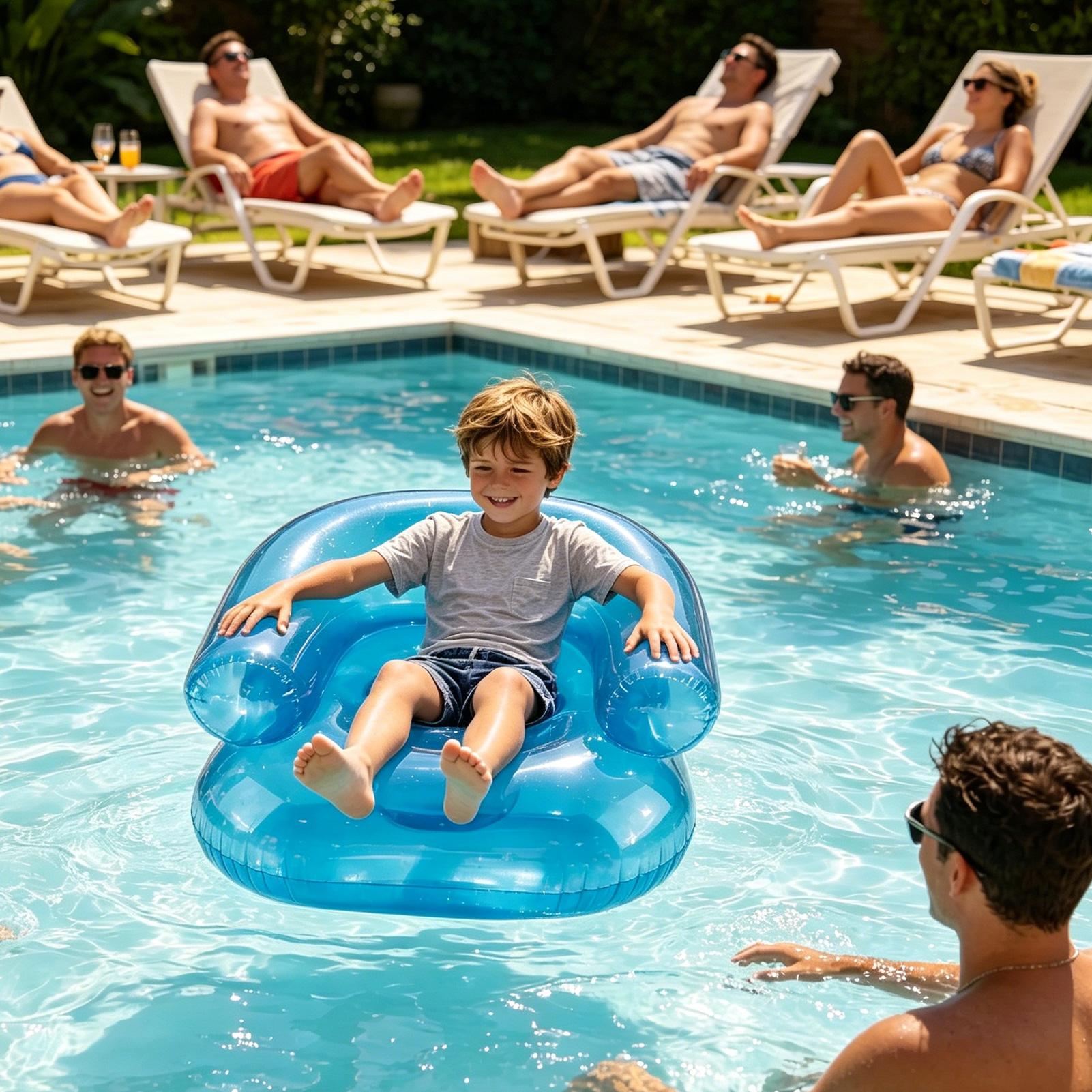 Inflatable Chair For Kids Thic - Kids Outdoor Pool 评论和价格