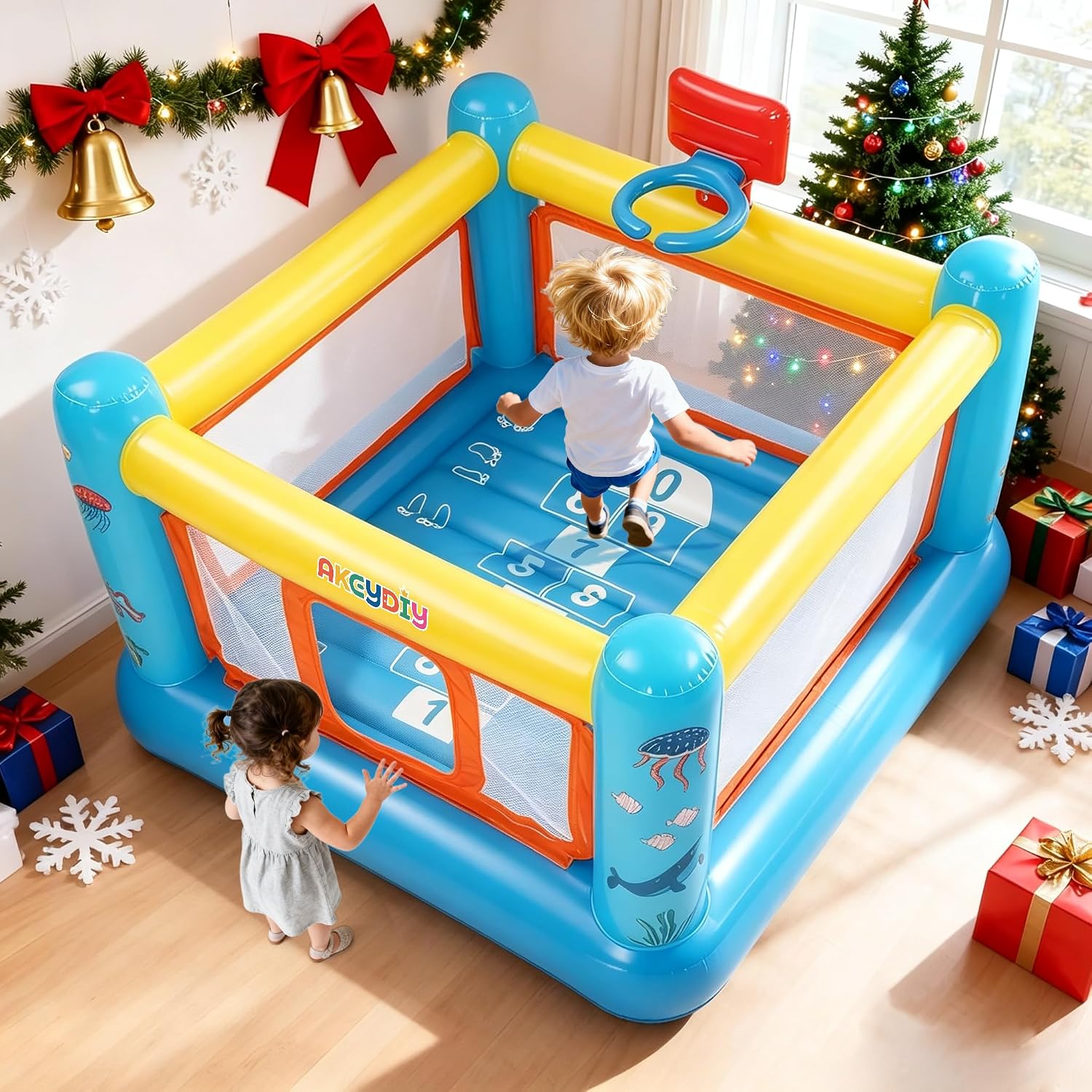 Bounce House, PVC Inflatable B - Kids Outdoor Jumping Castle 评论和价格