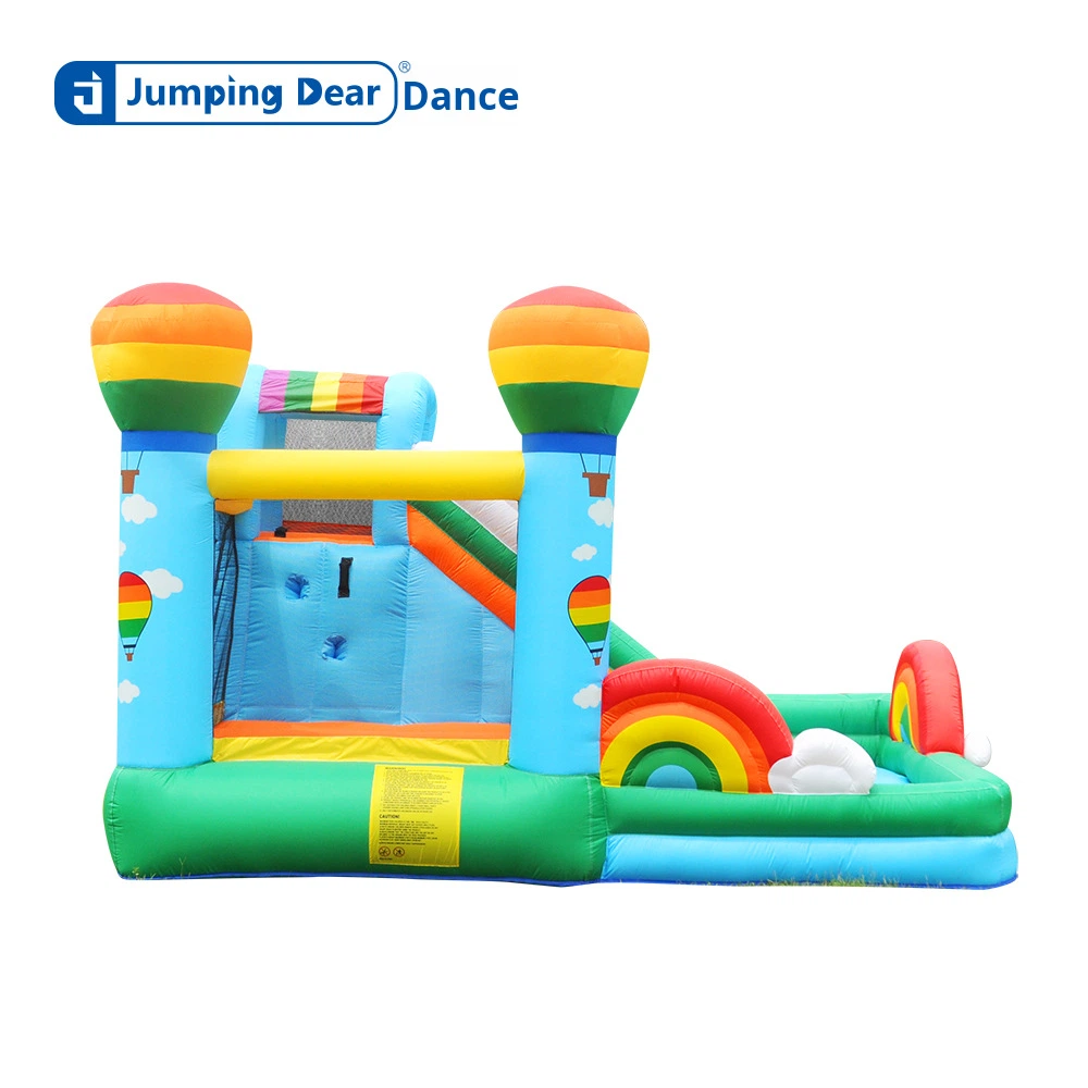 Kids Inflatable Castle with Sl - Kids Outdoor Jumping Castle 评论和价格