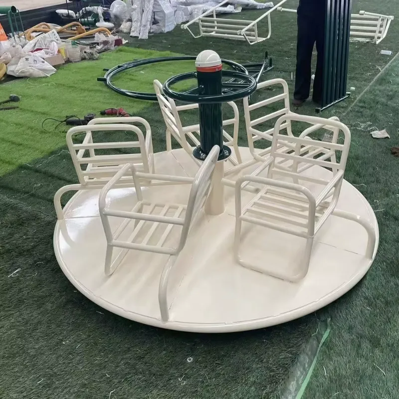 Durable Metal Swivel Chair for - Kids Outdoor Adventure Park 评论和价格