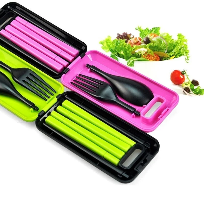 Folding Travel Dinnerware Set  - Kids Outdoor Dining Set 评论和价格