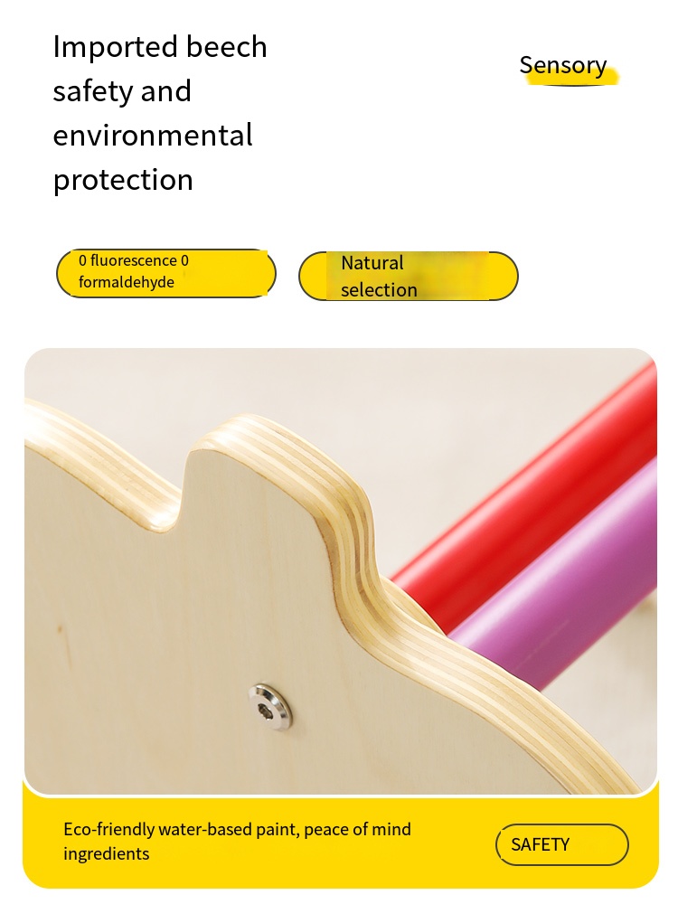 Hot Selling 7-in-1 Montessori  - Kids Outdoor Wooden Climbing Frame 评论和价格