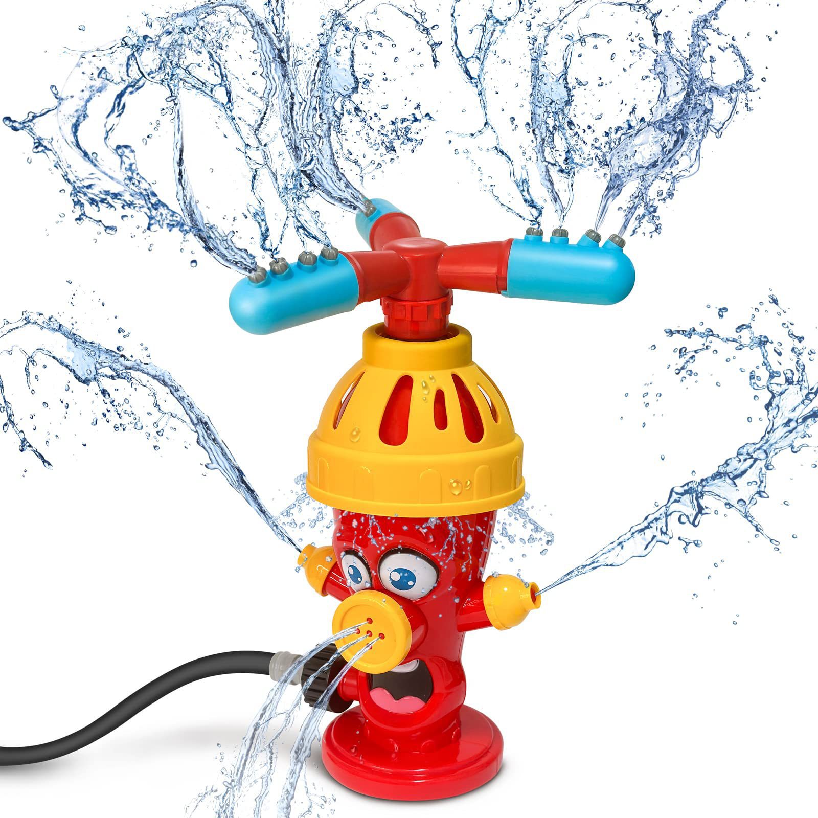 Water Spray Toy Hydrant Sprink - Kids Outdoor Yard Toys 评论和价格