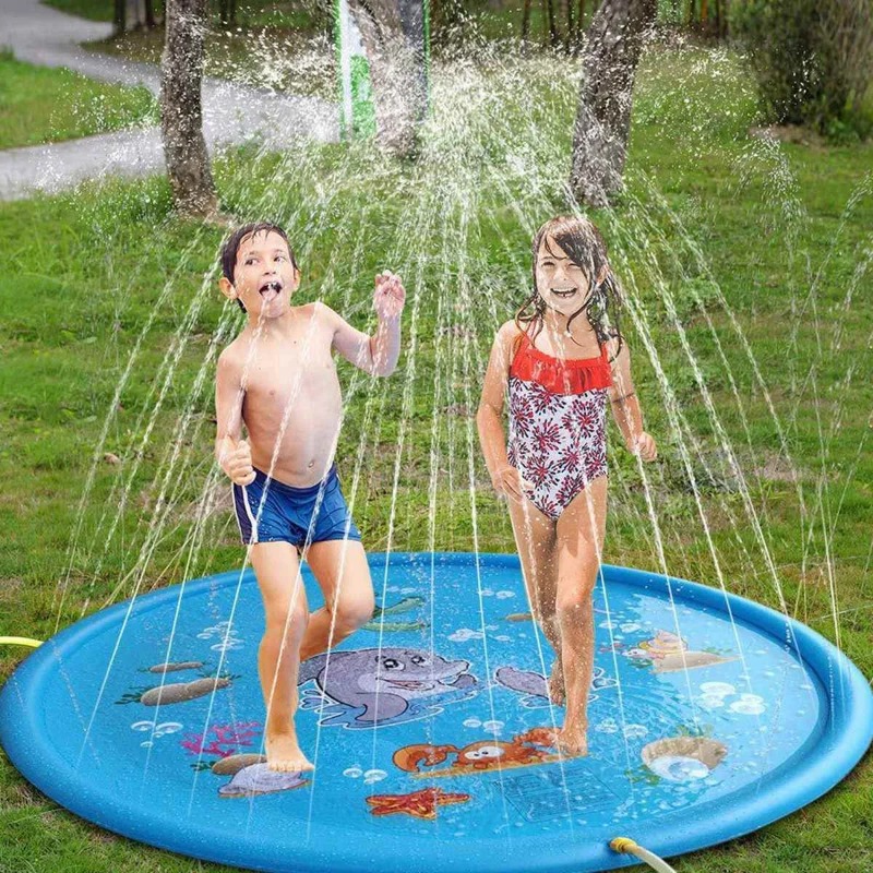 Water Splash Pools Kids Outdoo - Kids Outdoor Yard Toys 评论和价格