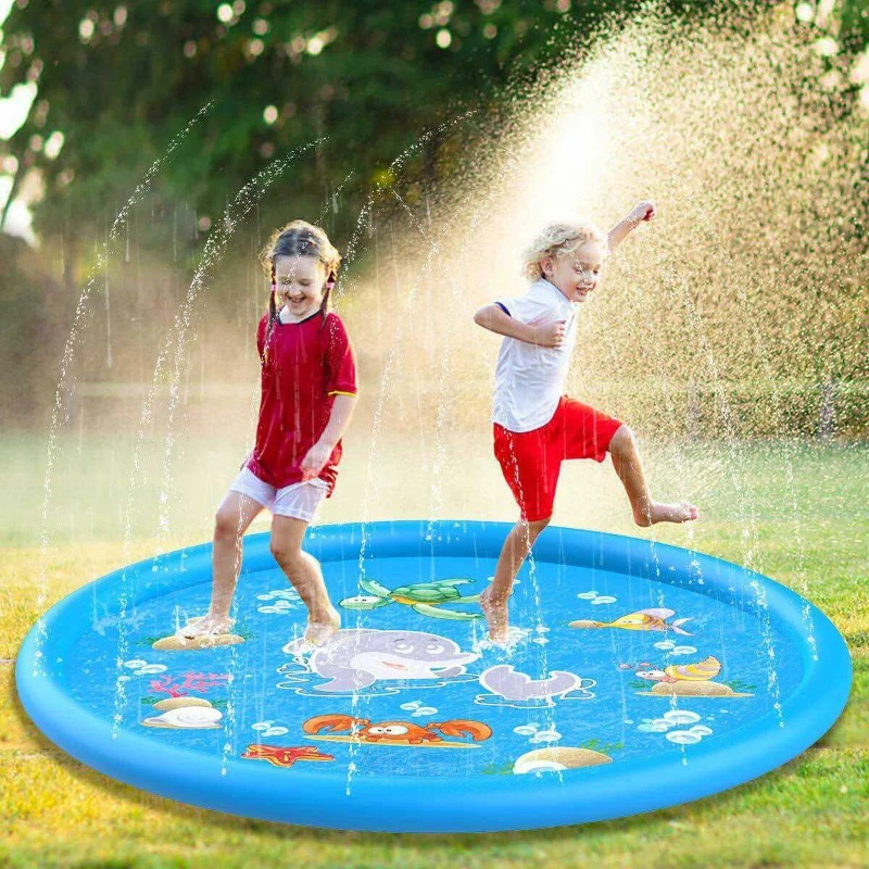 Water Splash Pools Kids Outdoo - Kids Outdoor Yard Toys 评论和价格