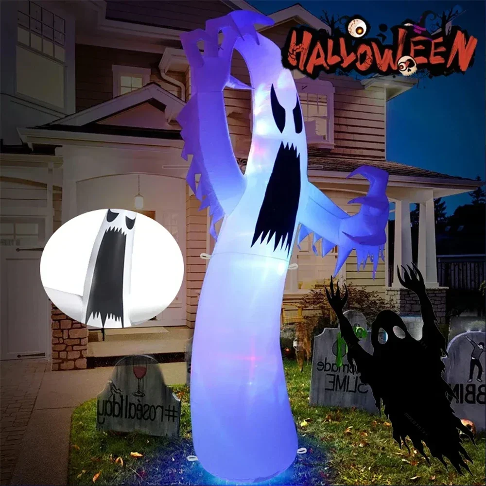 Halloween Inflatable Scary Gho - Kids Outdoor Yard Toys 评论和价格