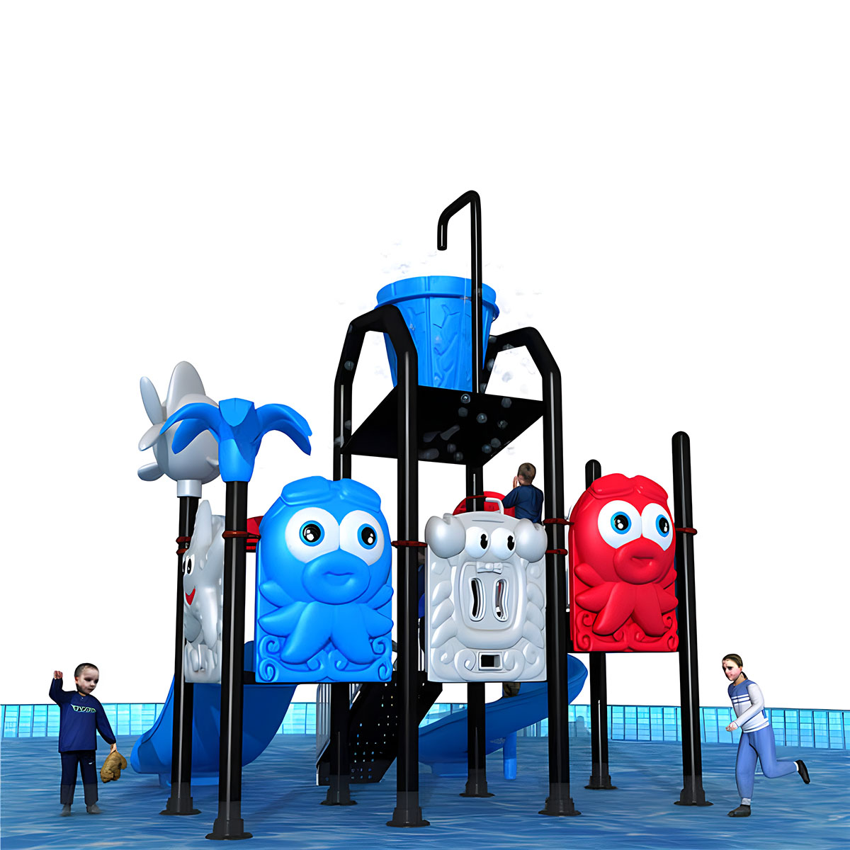 Commercial Aquatic Adventure K - Kids Outdoor Adventure Park 评论和价格