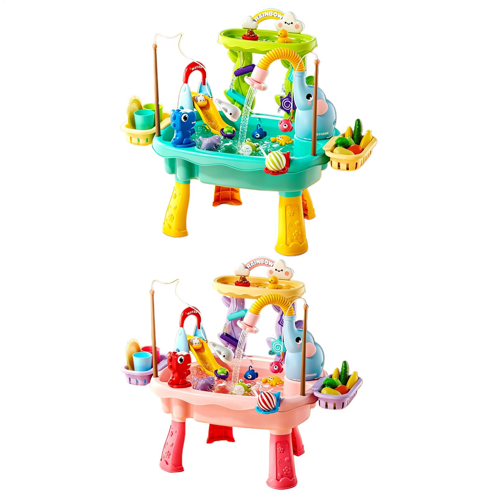 Upgraded Toddler Water Table K - Kids Outdoor Sink 评论和价格