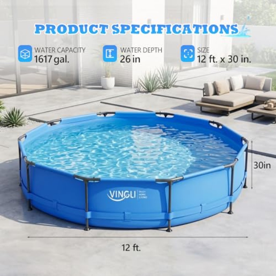 Backyard outdoor portable meta - Kids Outdoor Pool 评论和价格