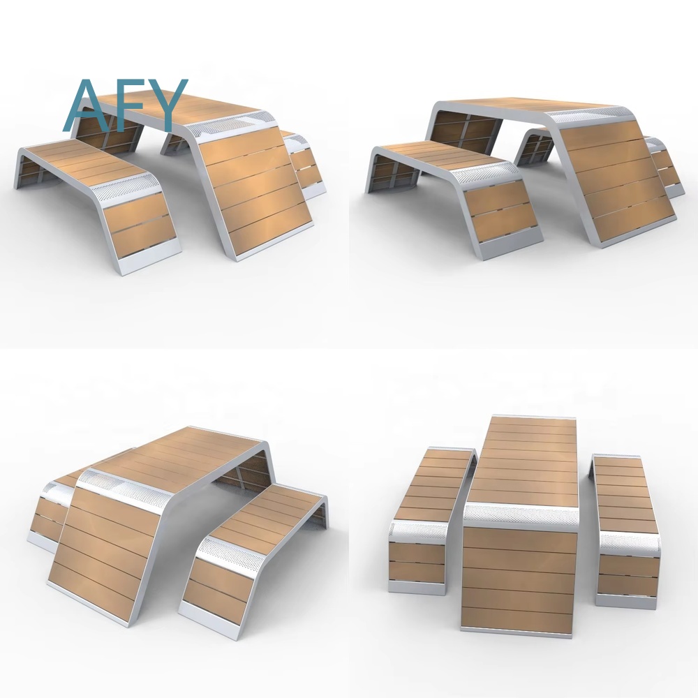 Outdoor Metal and WPC Picnic T - Kids Outdoor Dining Set 评论和价格