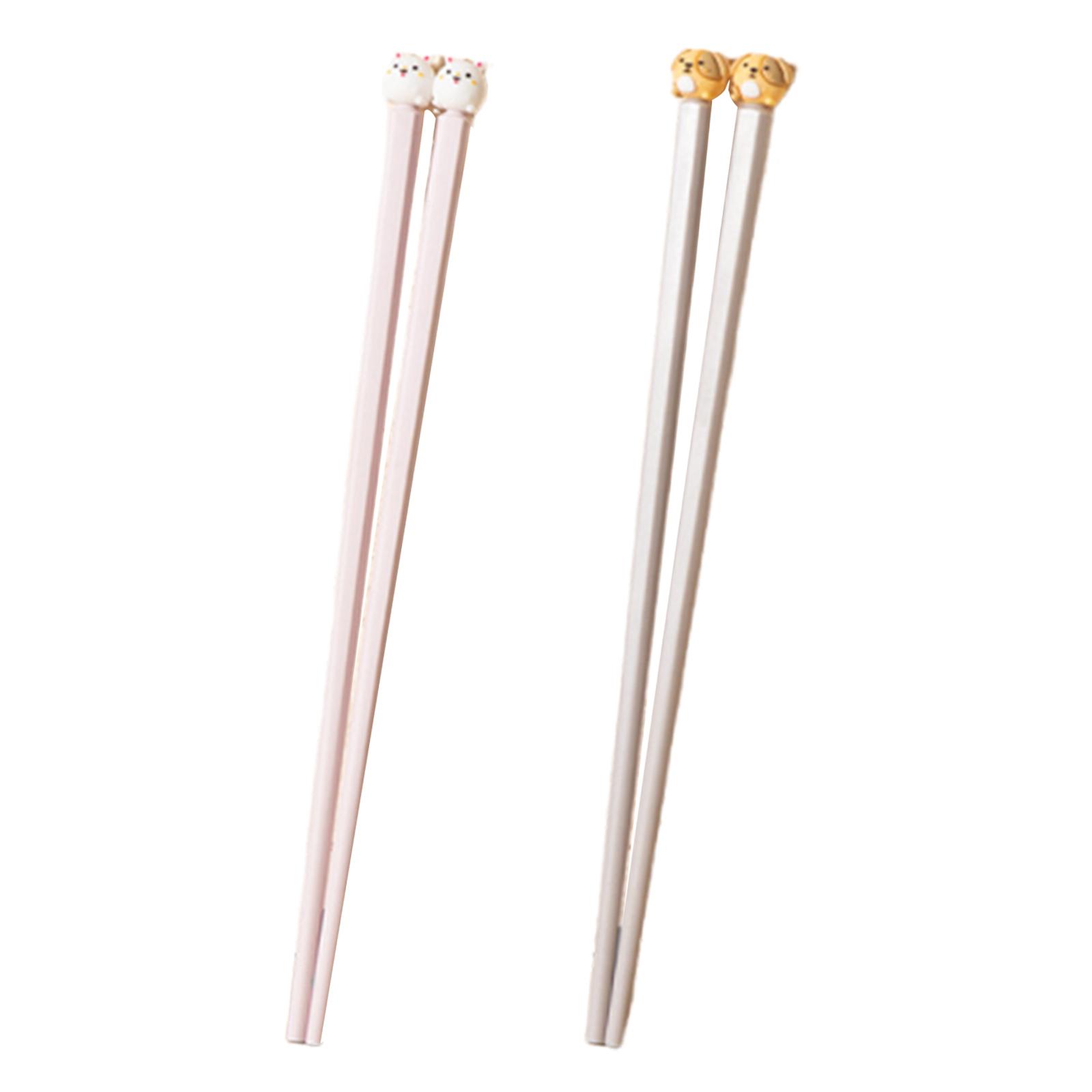 2 Kids Chopstick Set with Anim - Kids Outdoor Dining Set 评论和价格