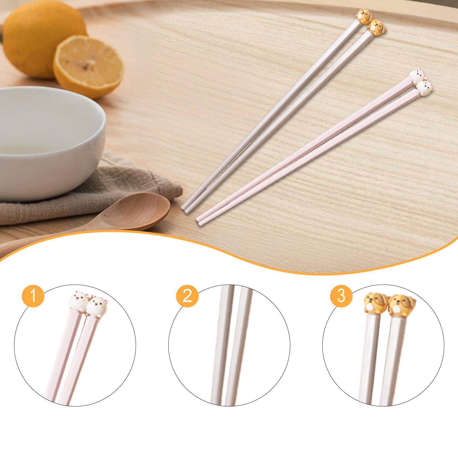 2 Kids Chopstick Set with Anim - Kids Outdoor Dining Set 评论和价格