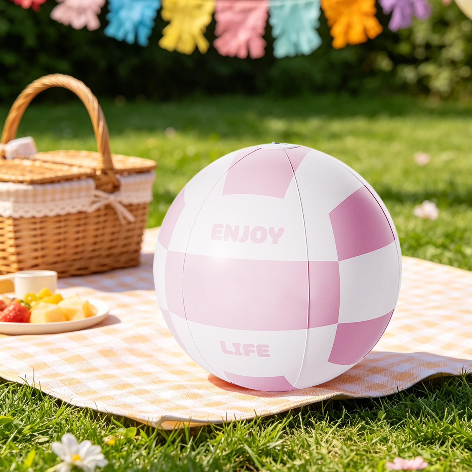 Large Beach Ball 23.62Inch Lea - Kids Outdoor Pool 评论和价格
