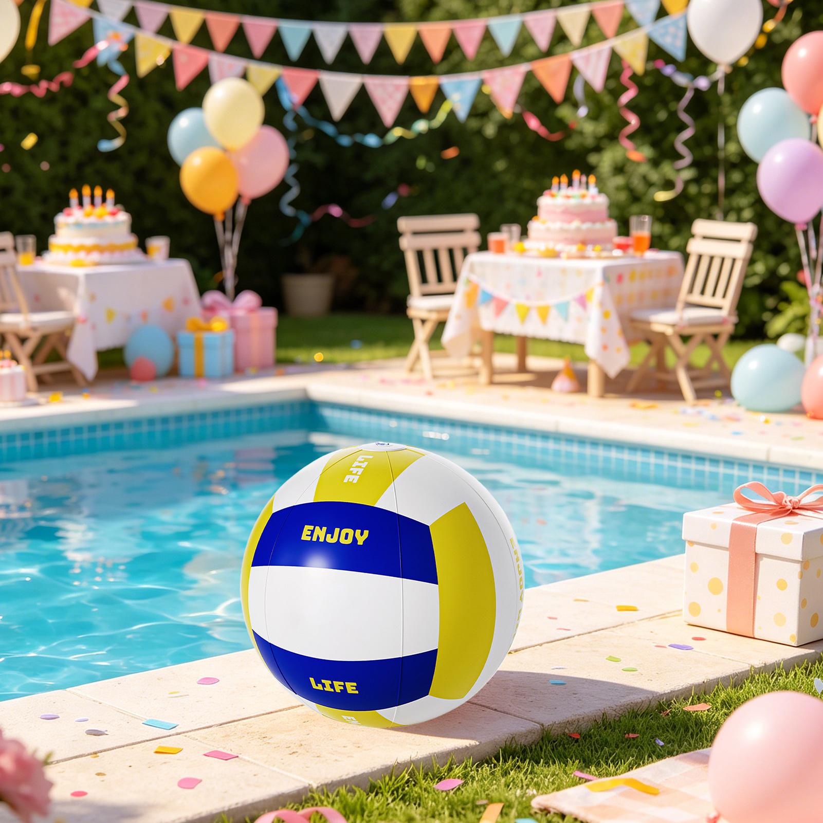 Large Beach Ball 23.62Inch Lea - Kids Outdoor Pool 评论和价格