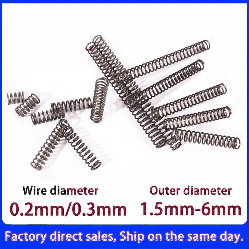 10Pcs/Lot 0.2mm/0.3mm Spring S - Mini Trampoline Spring 评论和价格