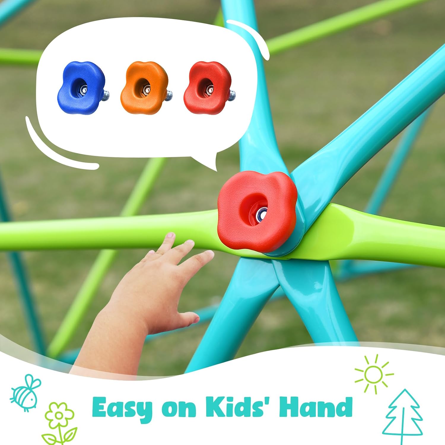 10 ft Climbing Dome Swing Set  - Kids Outdoor Swing Set 评论和价格