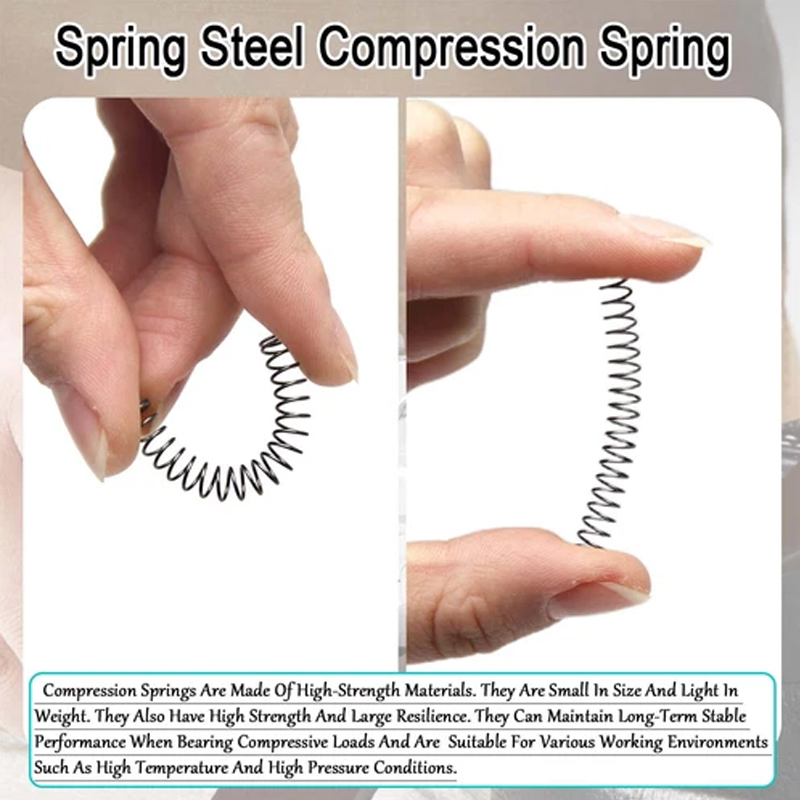 10Pcs/Lot 0.5mm/0.6mm/0.7mm Mi - Mini Trampoline Spring 评论和价格