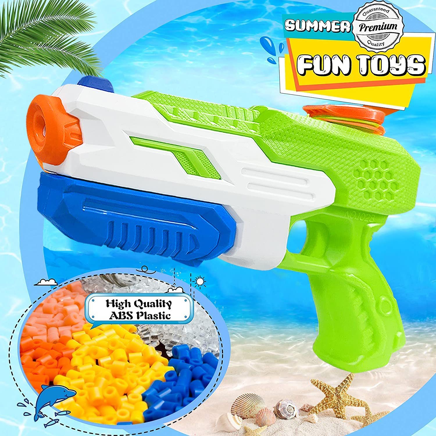 600CC Water Guns Summer Soaker - Kids Outdoor Yard Toys 评论和价格