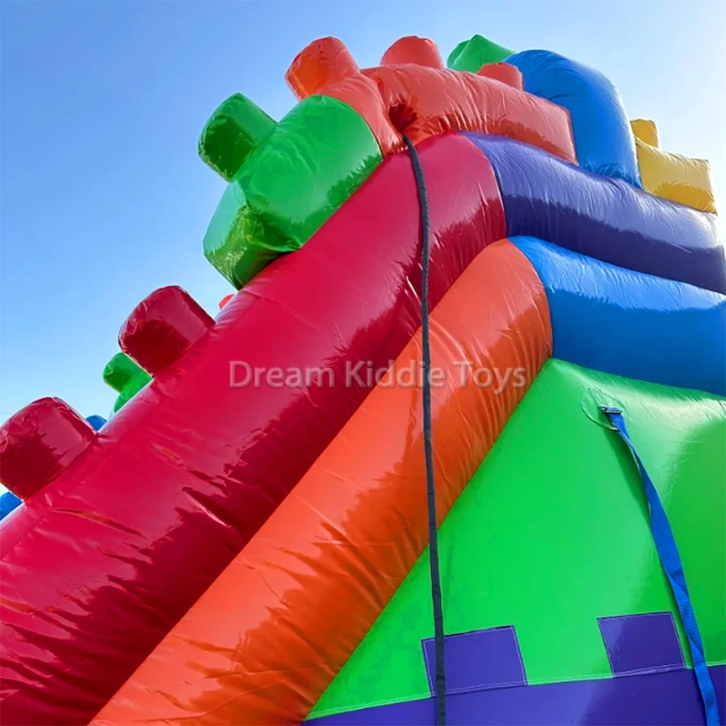 Building Block Commercial Infl - Kids Outdoor Jumping Castle 评论和价格