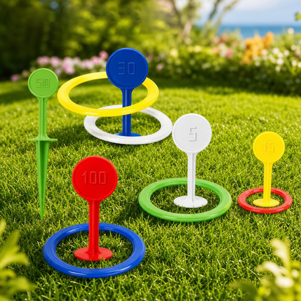 Kids Plastic Game Set Outdoor  - Kids Outdoor Yard Toys 评论和价格