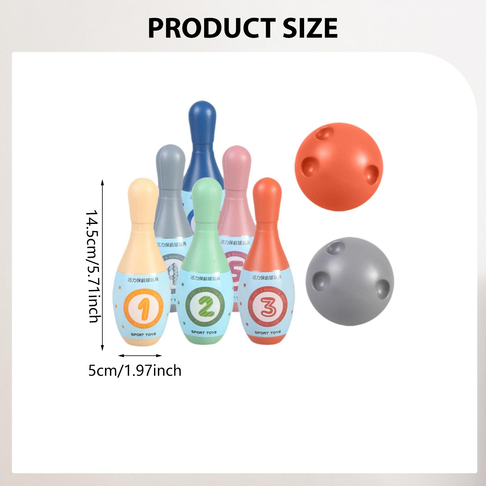 Kids Bowling Set, Outdoor Bowl - Kids Outdoor Yard Toys 评论和价格