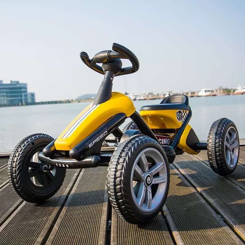 Kids Pedal Go Kart, Double Han - Kids Outdoor Ride On 评论和价格