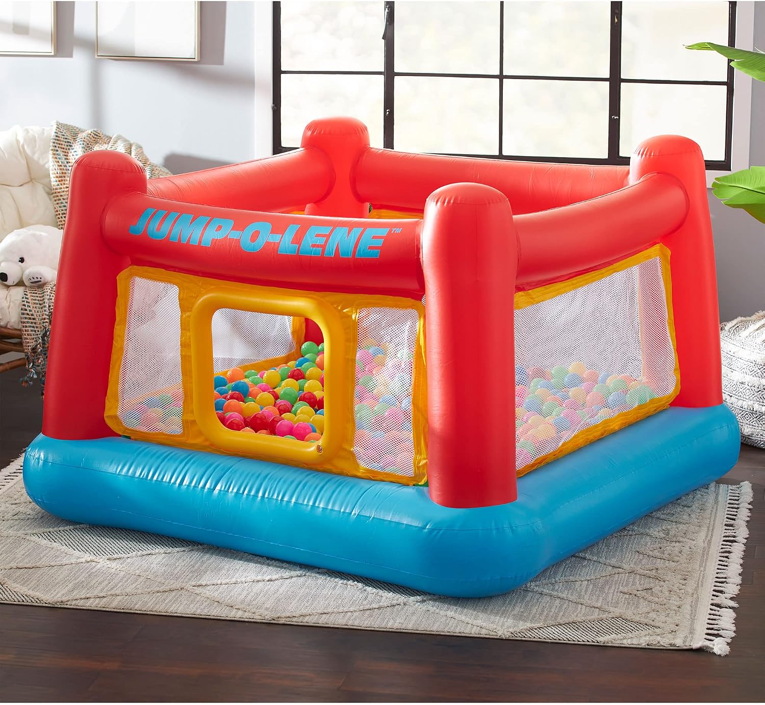 Inflatable Jump-O-Lene Indoor  - Kids Outdoor Jumping Castle 评论和价格