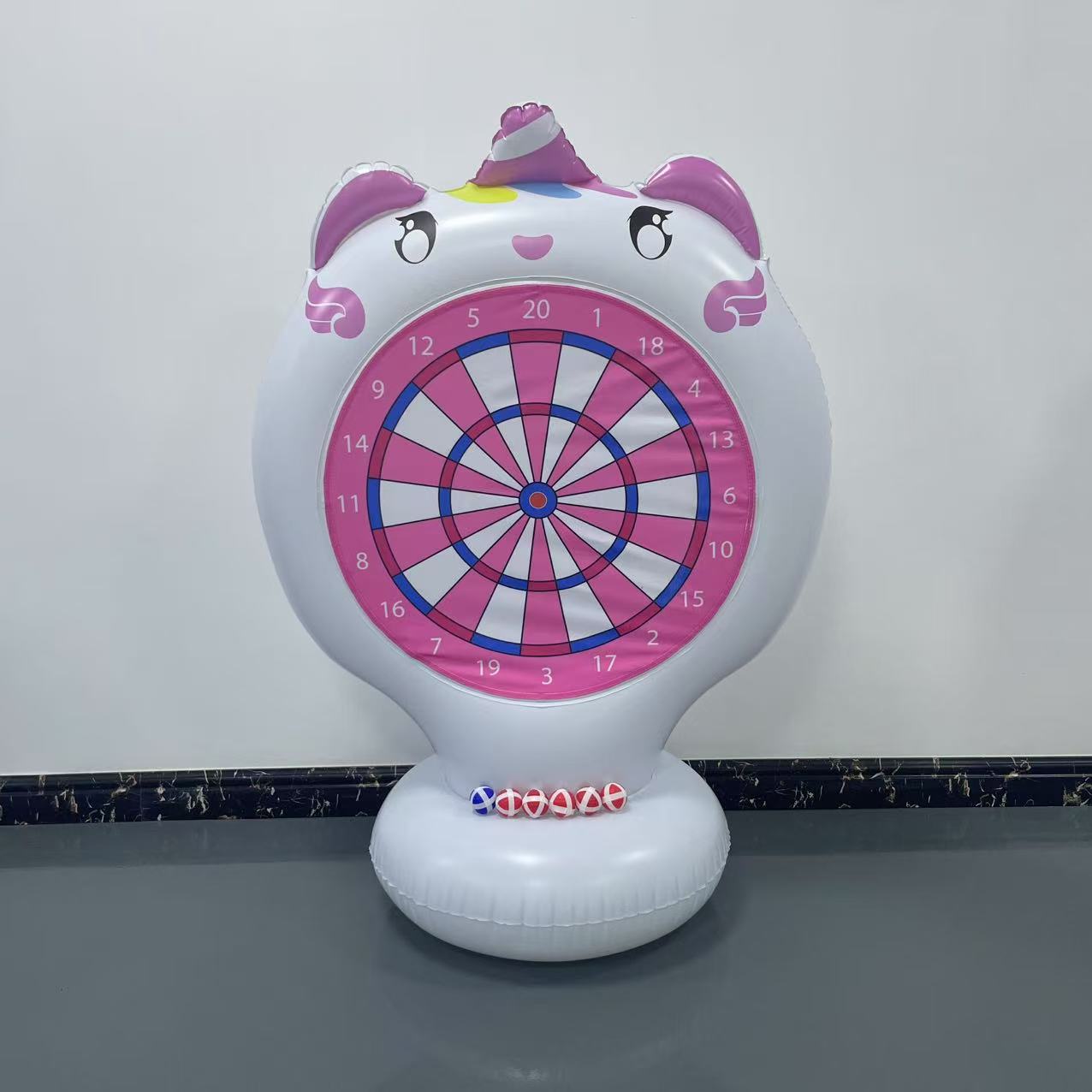 Inflatable Unicorn Throwing Ga - Outdoor Kid 评论和价格